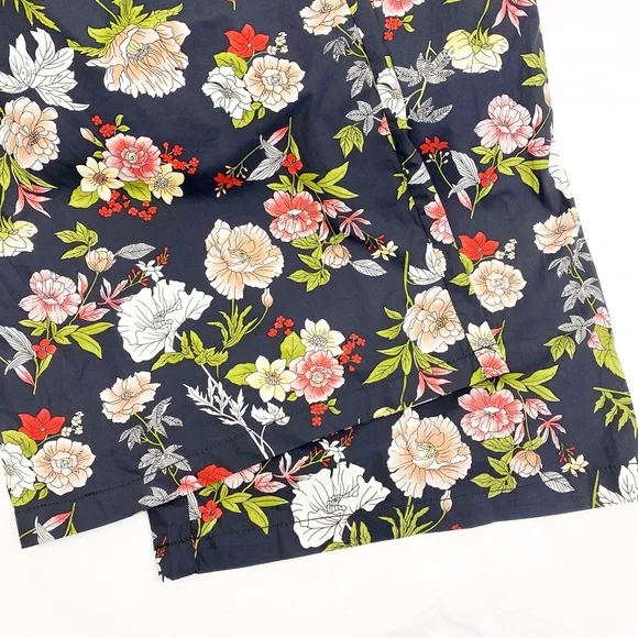 Anthropologie X Current Air Clea Wide Leg Belted Button Front Jumpsuit Floral - Picture 7 of 11